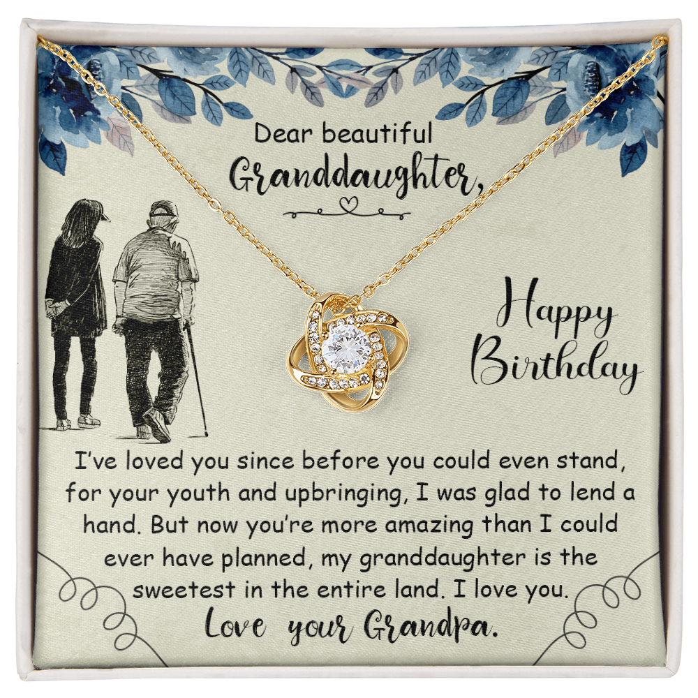Eternal Hope Necklace crystal pendant close up - granddaughter birthday jewelry